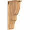 Ekena Millwork Ridgewood Smooth Corbel w/Backplate, Western Red Cedar, 7 1/2"W x 12"D x 28"H COR08X12X28RID01SWR - alternate 1